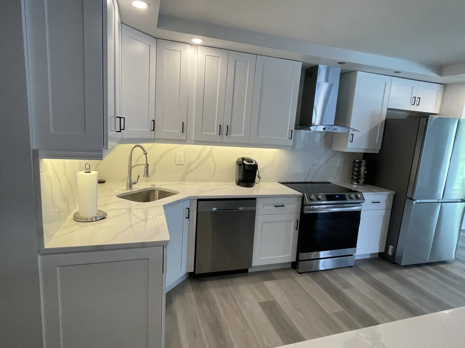 Residential construction project detail